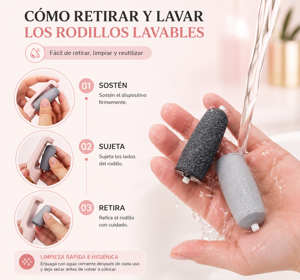 Removedor De Callos Electrico Usb Recargable Quitacallos