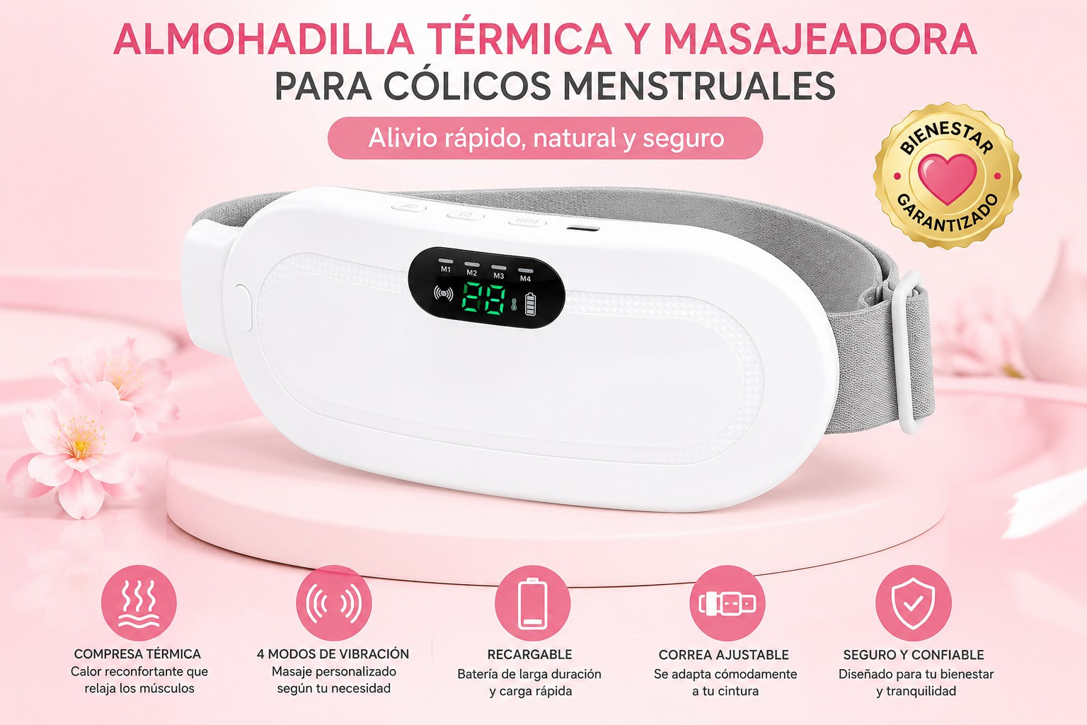 Almohadilla térmica eléctrica