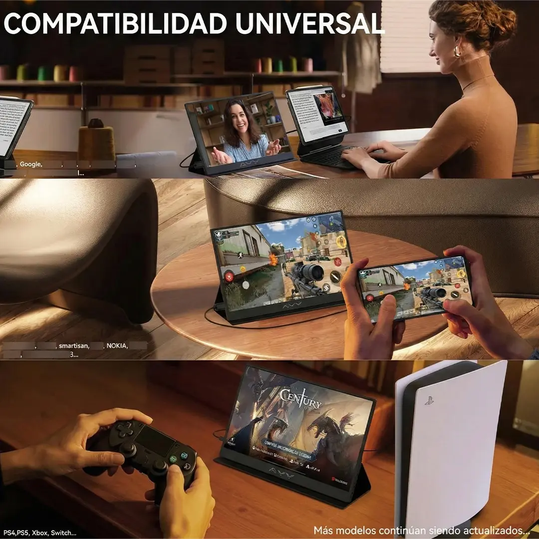 Monitor portátil 15.6 HDR 60Hz - Image 4