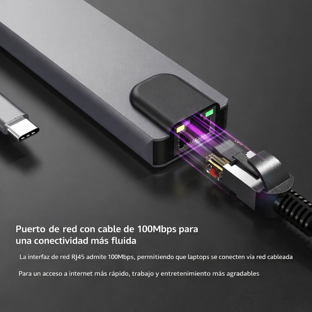 Adaptador USB Tipo C 10 en 1 - Image 4