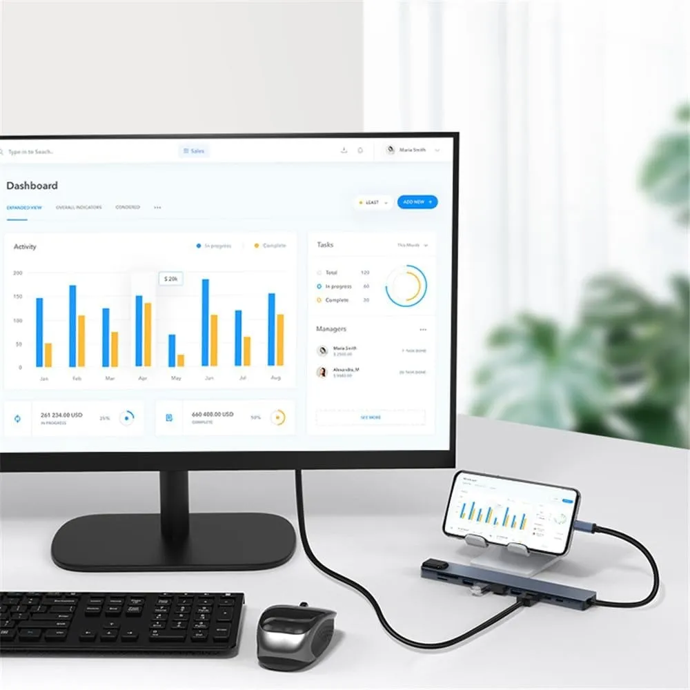 Adaptador USB Tipo C 10 en 1 - Image 8