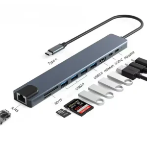 Adaptador USB Tipo C 10 en 1